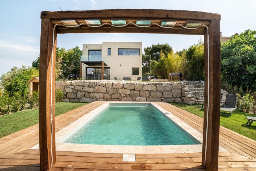 Villa Saint Paul De Vence A La Vue Imprenable Exterior foto